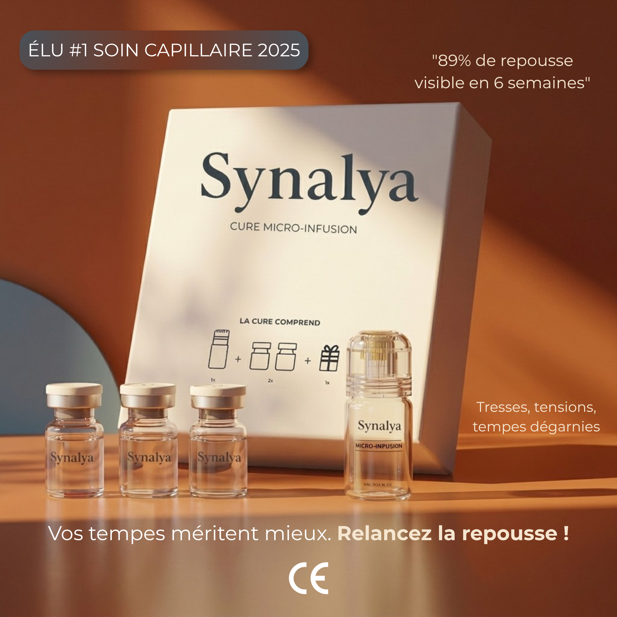 Micro Infusion Réparation & Repousses Afro + Sérum extra offert